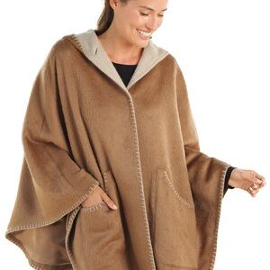 Sloan Alpaca Cape Schweitzer Linen